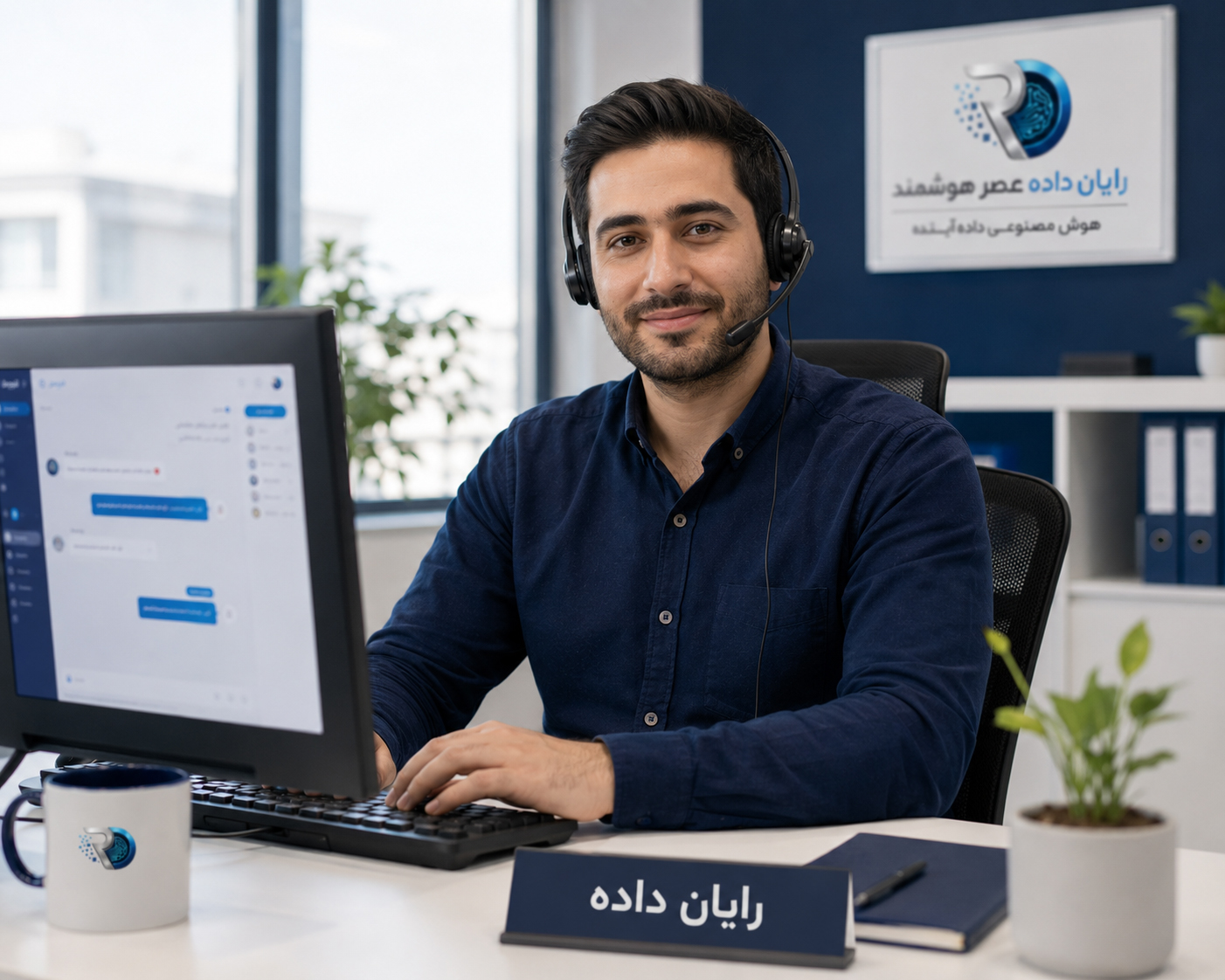 تیم پشتیبانی رایان داده هوشمند آماده پاسخگویی